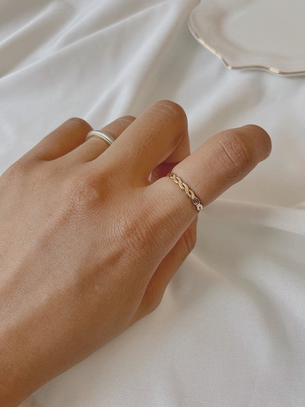 Mila Weaving Stacking Ring